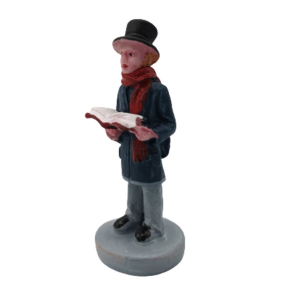 Magic Village kolędnik Świąteczna Wioska Figurka - obrazek 2