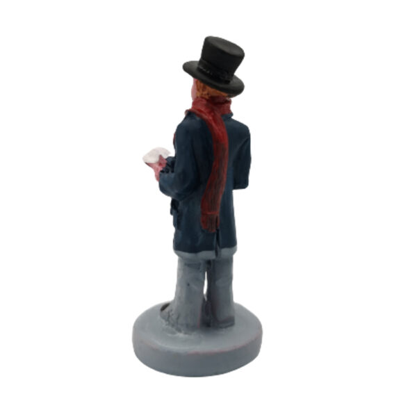 Magic Village kolędnik Świąteczna Wioska Figurka - obrazek 3