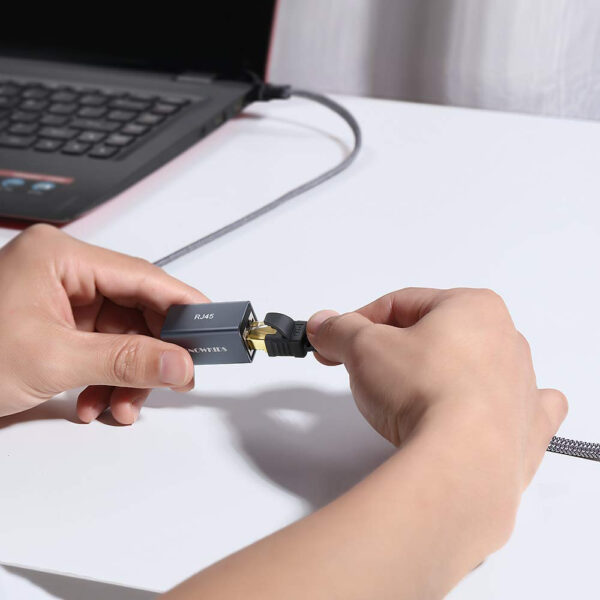5x Rj45 łącznik złącze kabla ethernet - obrazek 2