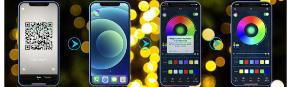 Ogrodowe lampki LED oświetlenie RGB - obrazek 6