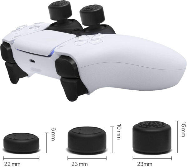 Zestaw 6 nakładek na analogi pada PS5 - obrazek 3