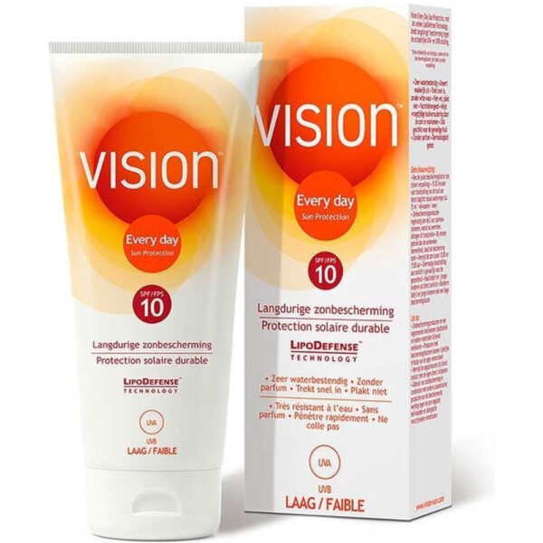 Vision krem przeciwsłoneczny do opalania SPF 10 200ml
