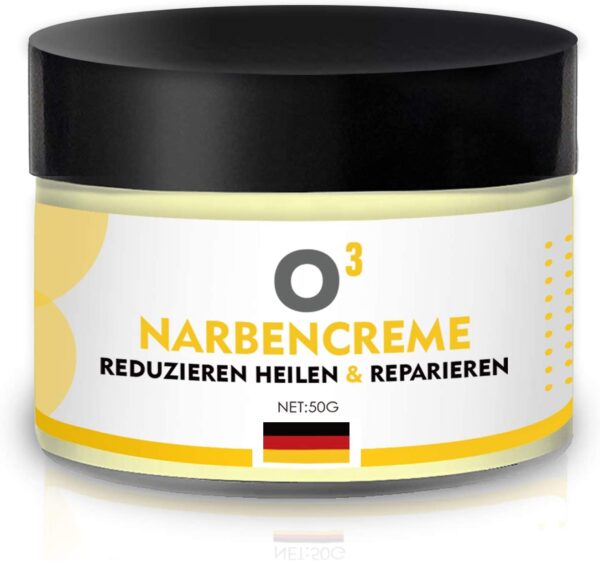 O³ Maść na blizny krem na rozstępy wegański vegan 50g - obrazek 2