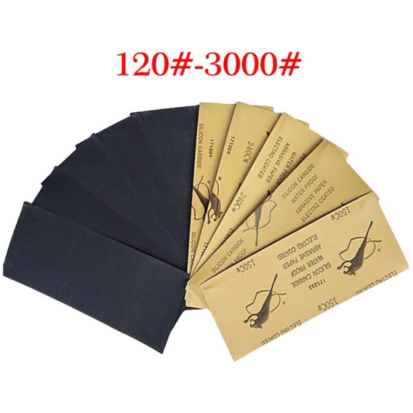 Zestaw Papier ścierny gradacja 120-3000 mokro-sucho 42szt. - obrazek 2