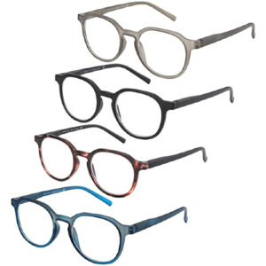 ZENOTTIC 4-pak okulary blokujące niebieskie światło UNISEX