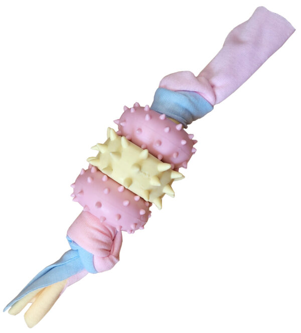 Gryzak dla psa Kolorowy Cukierek 22cm - obrazek 4