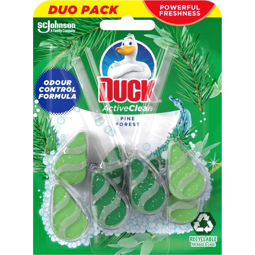 Duo pack Duck Active Clean Pine zawieszka wc