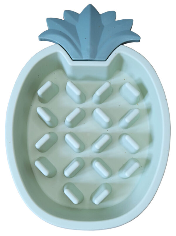 Miska spowalniająca jedzenie 0,7L dla psa Ananas