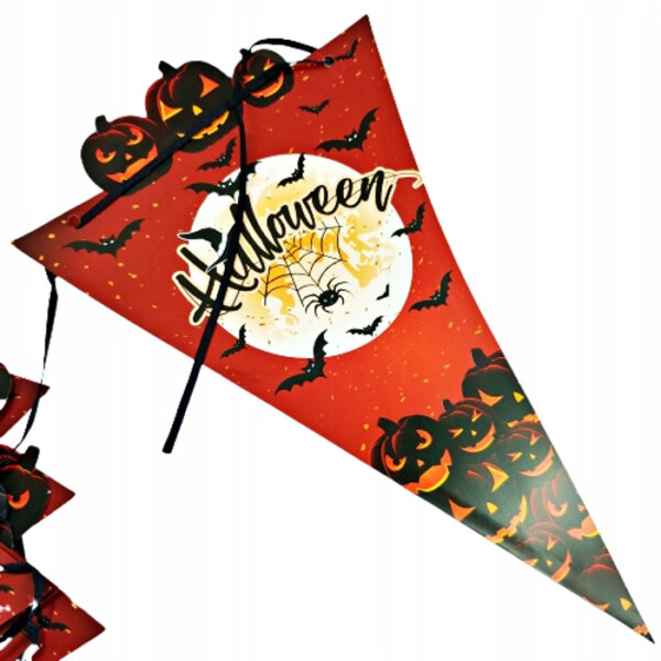 Halloween girlanda nietoperze dekoracja ozdoba - obrazek 3