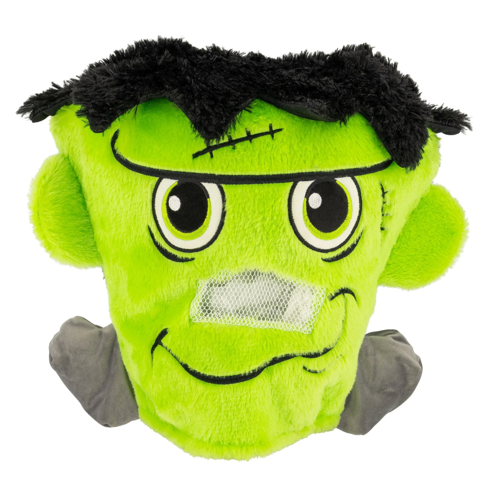 Maska Frankenstein na Halloween pluszowa głowa duża