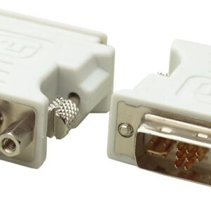 Adapter przejściówka DVI-A Analog 12+5 na VGA