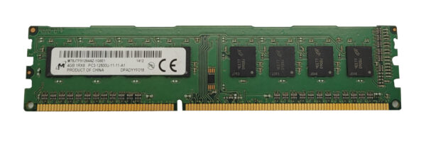 Pamięć RAM DDR3 4GB 1Rx8, PC3-12800U-11-11-A1