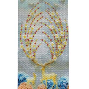 Diamentowa mozaika 5D Haft Diamentowy 40x70 cm jeleń