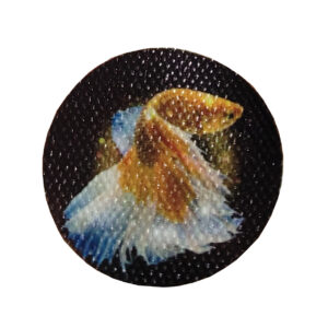 Diamentowa mozaika 5D Haft Diamentowy 40x40cm ryba