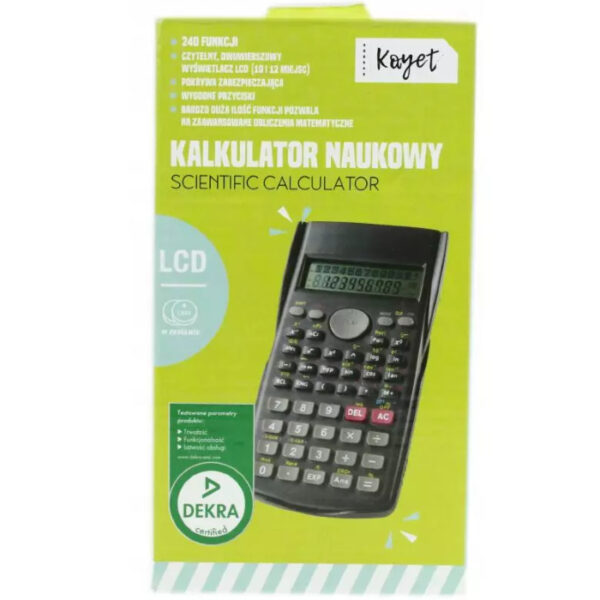 Kalkulator naukowy inżynierski matematyczny Kayet