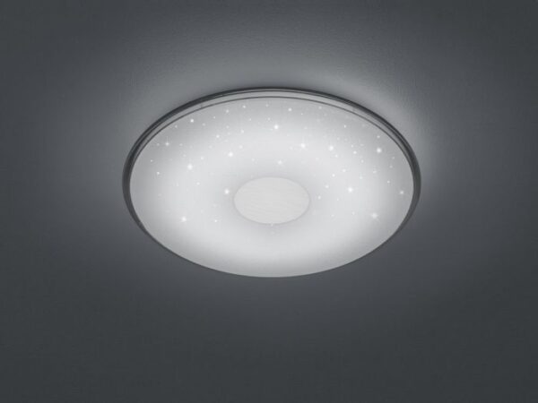 Lampa sufitowa Trio plafon biały okrągły 41 cm LED - obrazek 4