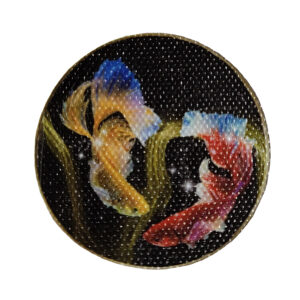 Diamentowa mozaika 5D Haft Diamentowy 40x40cm ryby