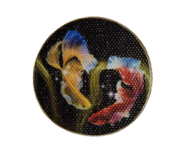 Diamentowa mozaika 5D Haft Diamentowy 40x40cm ryby