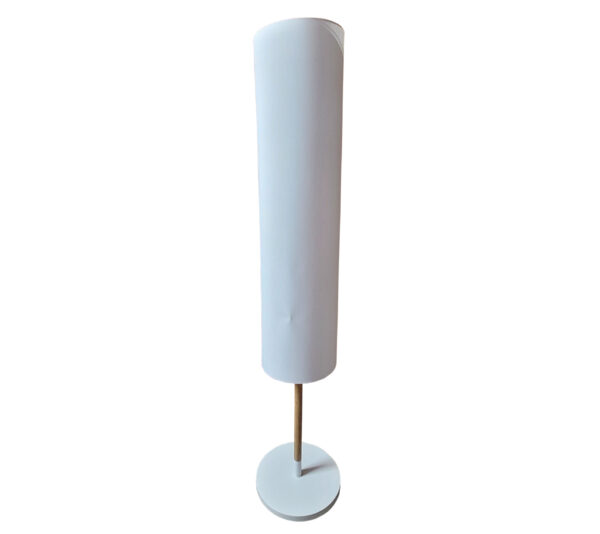 Lampa stojąca biała 156 cm