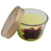 Świeca zapachowa orchid & black currant 84g naturalne olejki - obrazek 2