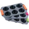 Forma do pieczenia muffinek babeczek Bergner stal węglowa - obrazek 2