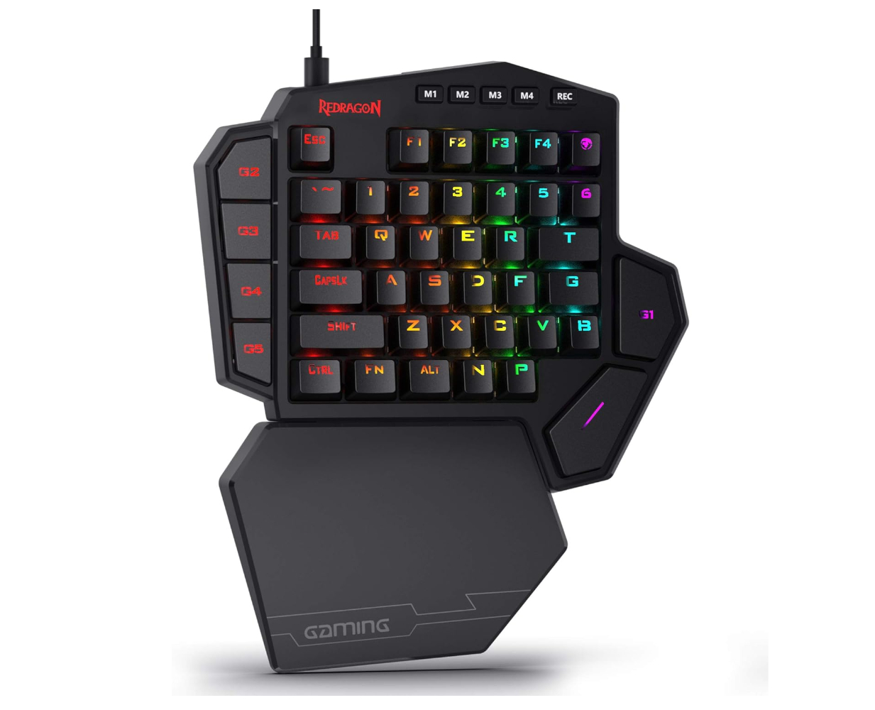 Klawiatura mechaniczna gamingowa DITI RED Redragon brown