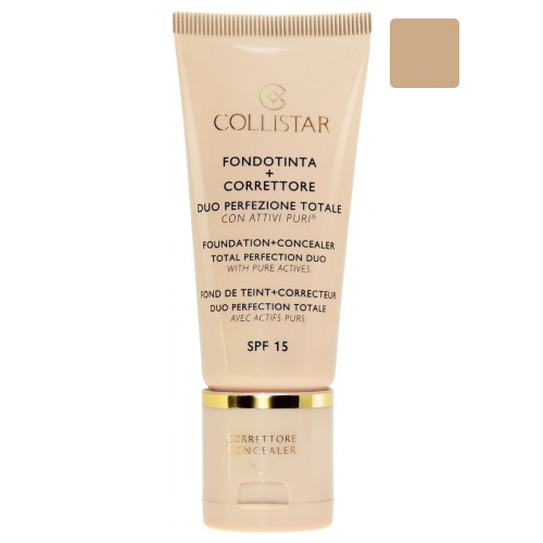Podkład i korektor do twarzy 2w1 SPF 15 30ml 4 Collistar