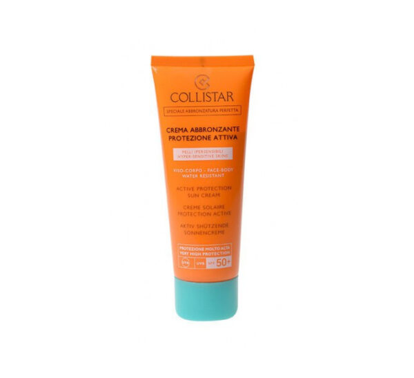 Aktywny krem ochronny do twarzy i ciała SPF 50+ Collistar 100ml