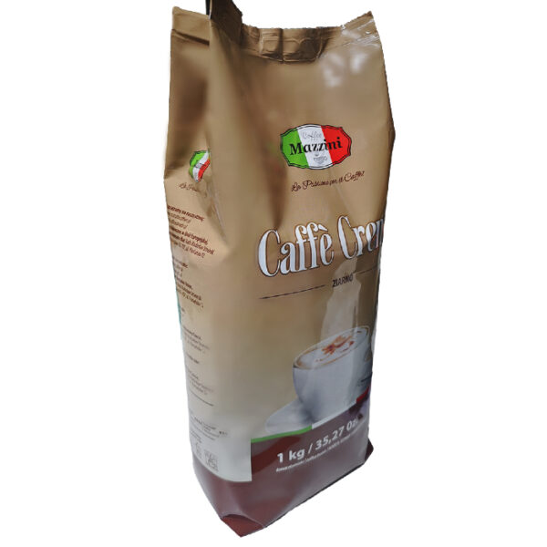 Kawa ziarnista Mazzini 1 kg Caffe Crema Arabica i Robusta - obrazek 2