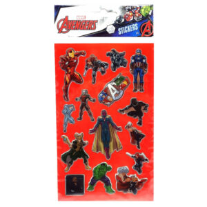 Naklejki klasyczne Avengers soczewkowe wypukłe