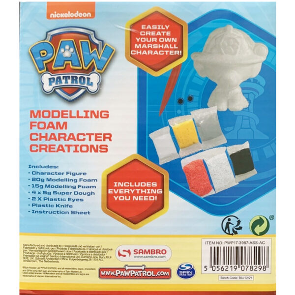 Zestaw do modelowania figurki Psi Patrol DIY Marshall - obrazek 2