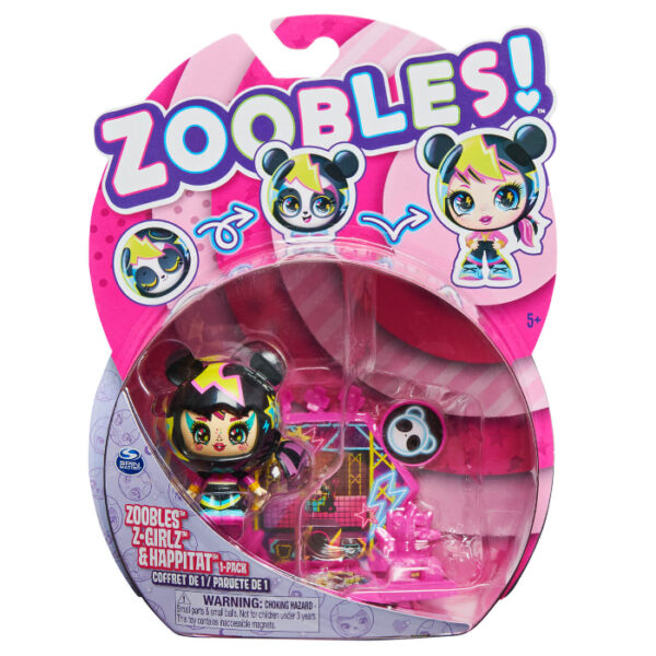 Laleczka Zoobles z-girlz trranformująca bam pop - obrazek 2