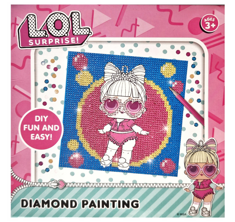 L.O.L. Surprise haft diamentowy mozaika zestaw DIY