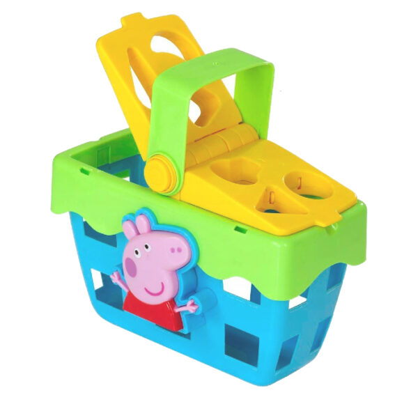 Świnka Peppa koszyk piknikowy interaktywny sorter - obrazek 2