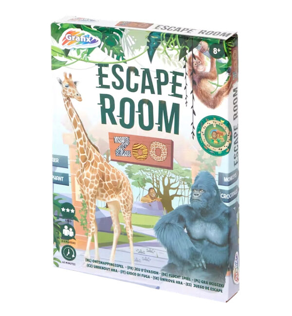 Gra planszowa Escape Room zoo zwierzęta