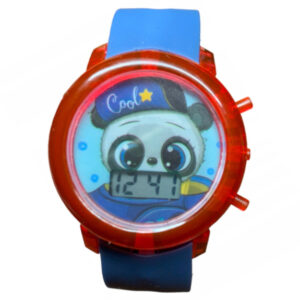 Mytime zegarek dziecięcy cyfrowy panda w samochodzie