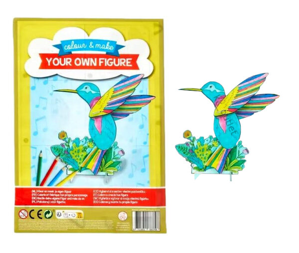 Figurka 3D model zestaw kreatywny puzzle koliber DIY - obrazek 2