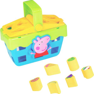 Świnka Peppa koszyk piknikowy interaktywny sorter