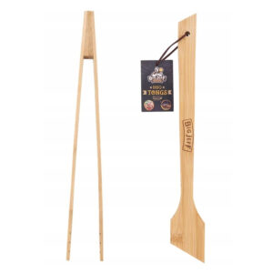 Bambusowe szczypce do grilla kuchenne 38,5 cm