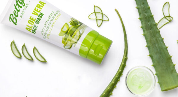 Żel do mycia twarzy Betty's Nature aloe vera 150ml - obrazek 2