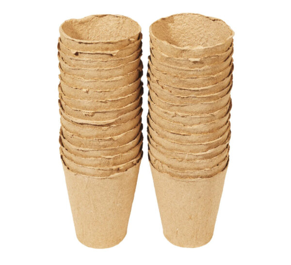 Doniczki do kiełkowania 30 sztuk 8,5 cm