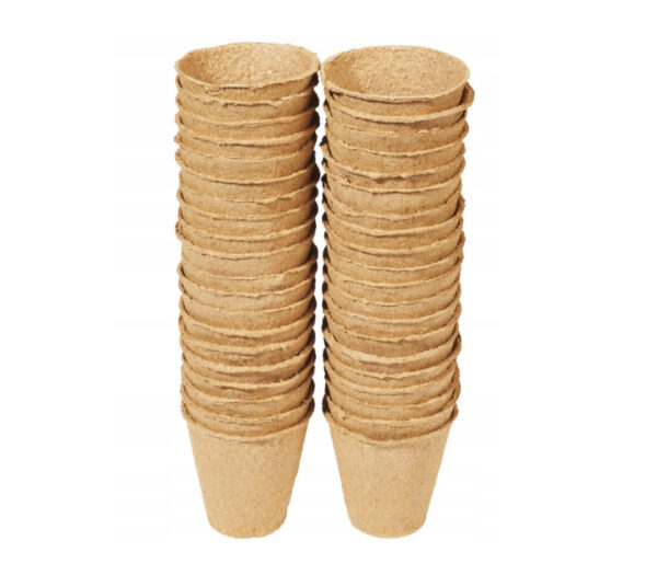 Doniczki do kiełkowania 40 sztuk 6 cm