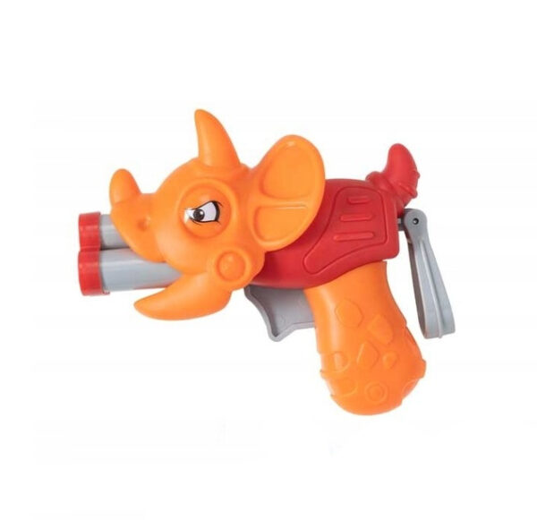 Pistolet dinozaur na strzałki piankowe + strzałki