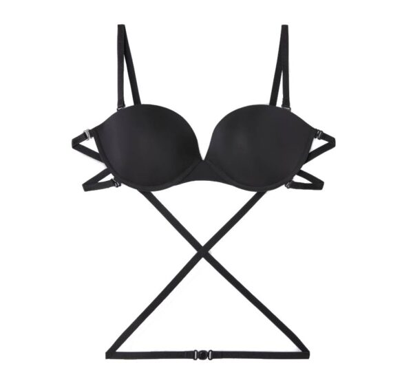 Wielofunkcyjny biustonosz balkonetka Intimissimi czarny 80B