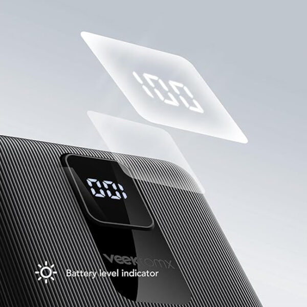 Power Bank 30 000 mAh Veektomx szybkie ładowanie - obrazek 3