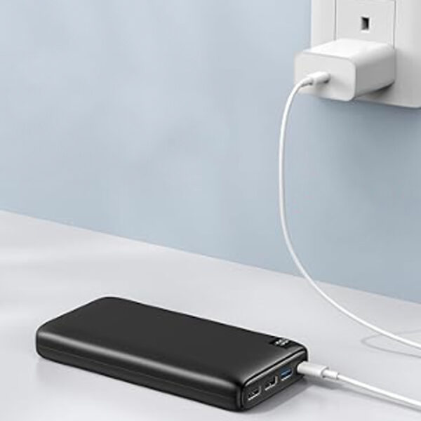 Power Bank 26 800 mAh czarny pojemny Addtop - obrazek 2