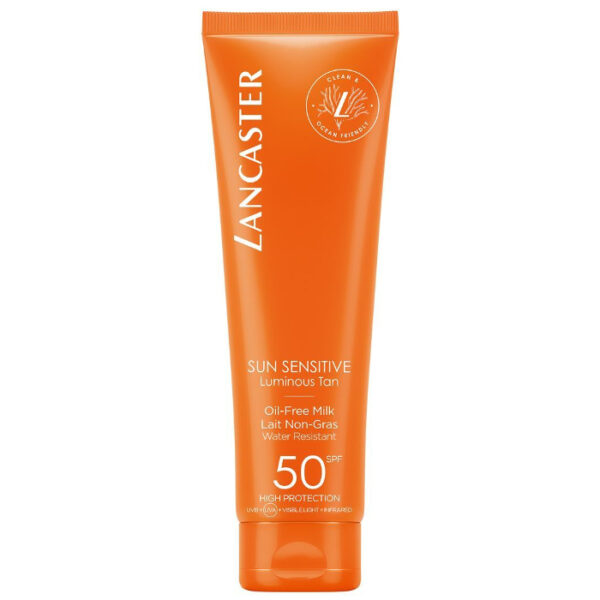 Mleczko do opalania balsam SPF50 Lancaster sun sensitive 150ml - obrazek 2