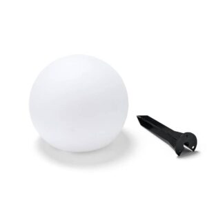 Lampa solarna w kształcie kuli kolorowa RGB 40 cm