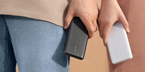 Power Bank 10 000 mAh Anker biały slim - obrazek 3