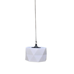 Akumulatorowa lampa wisząca LED biała